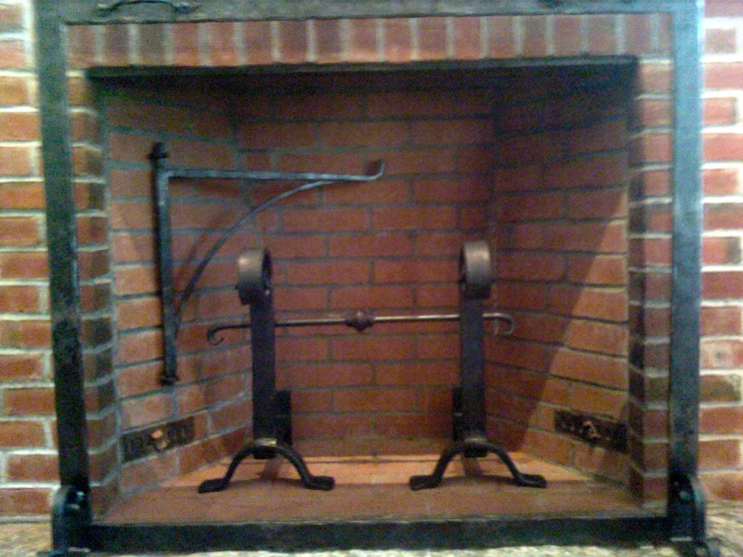 Fire Place Doors & Screens - Iron-It-Out